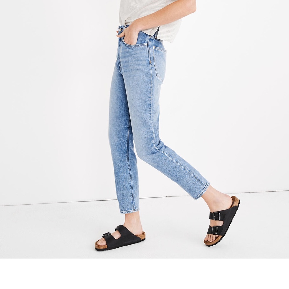 Madewell mom jean